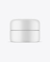 Matte Cosmetic Jar Mockup