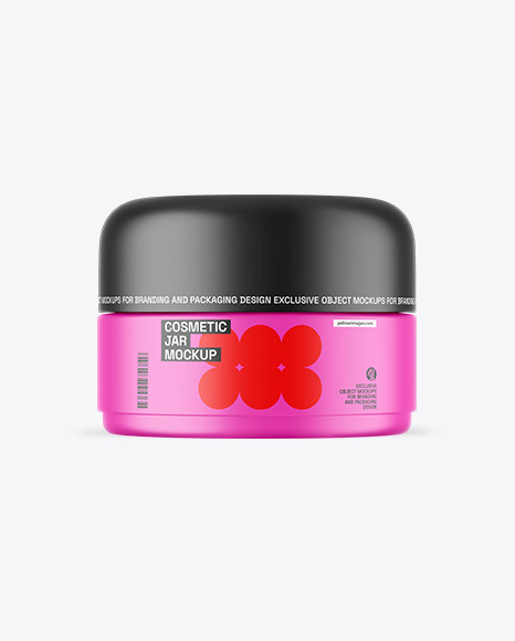Matte Cosmetic Jar Mockup - Matte+cosmetic+jar