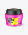 Matte Cosmetic Jar Mockup Matte Cosmetic Jar Mockup