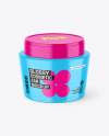 Glossy Cosmetic Jar Mockup