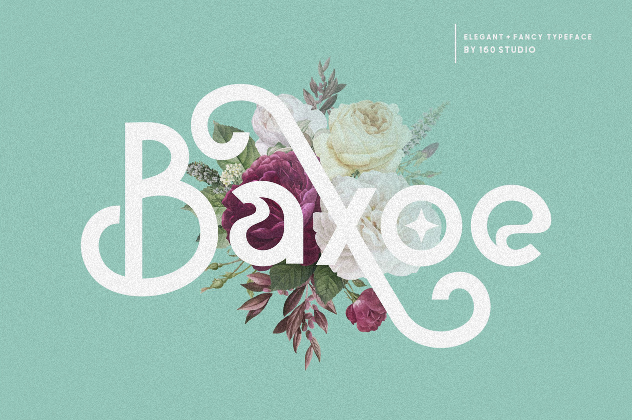 Baxoe | Elegant and Fancy Typeface Baxoe | Elegant and Fancy Typeface