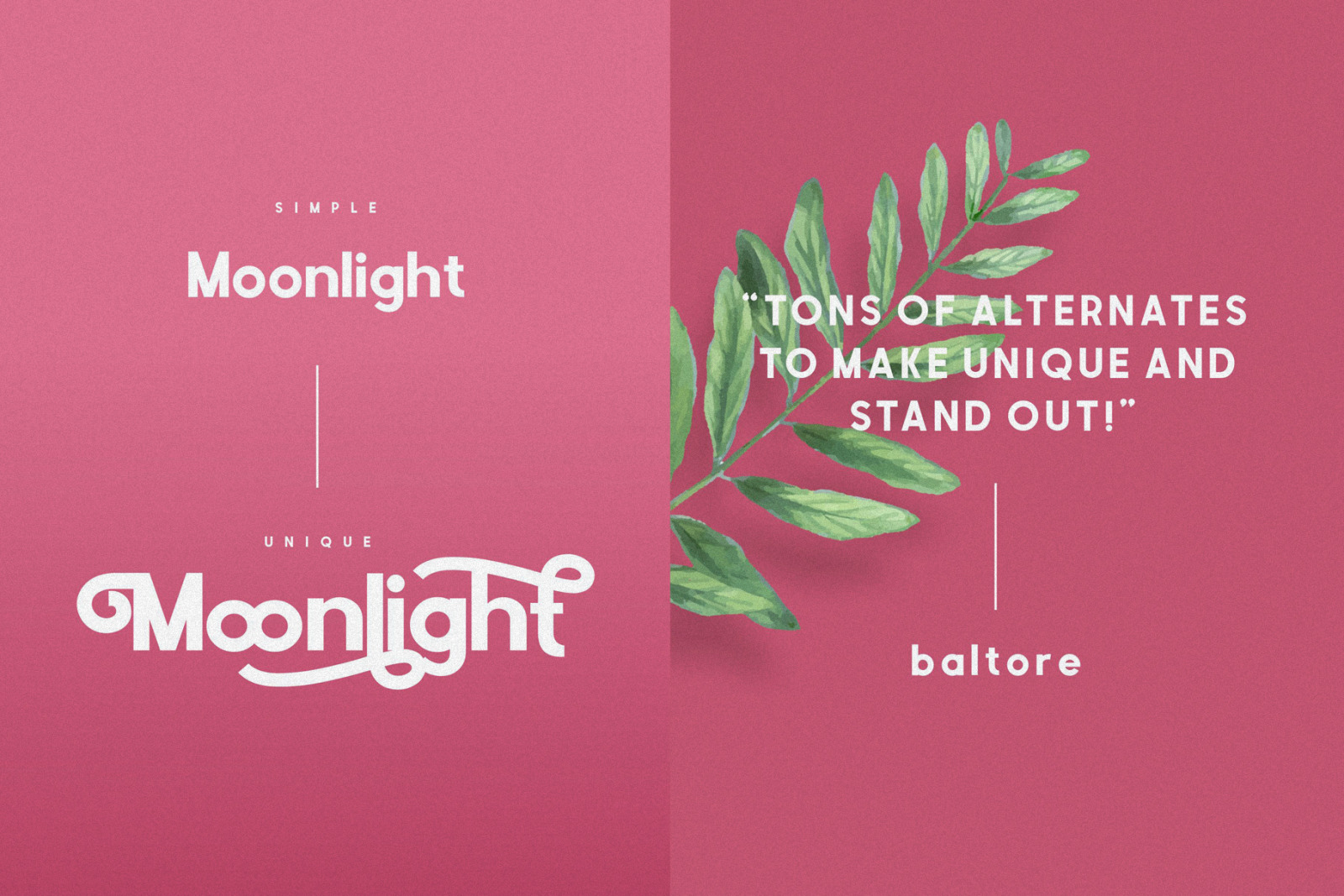 Baltore Font Baltore Font
