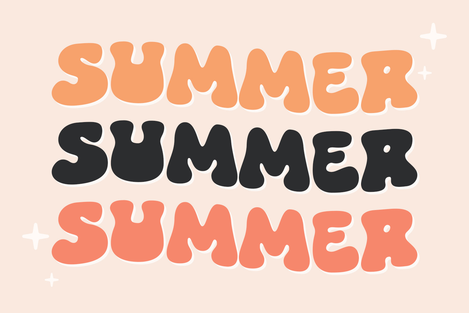 Pretty Kelly - Groovy Display font Pretty Kelly - Groovy Display font