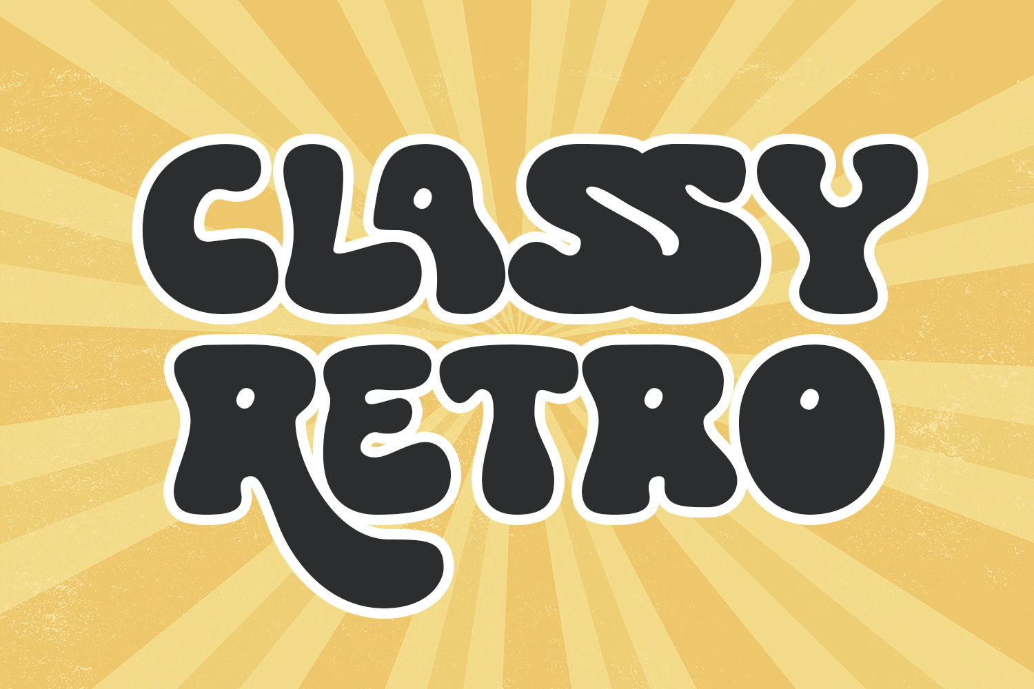 Pretty Kelly - Groovy Display font