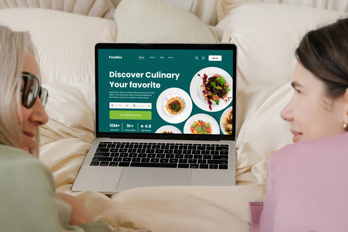 Foodies - Food Delivery Landing Page V2