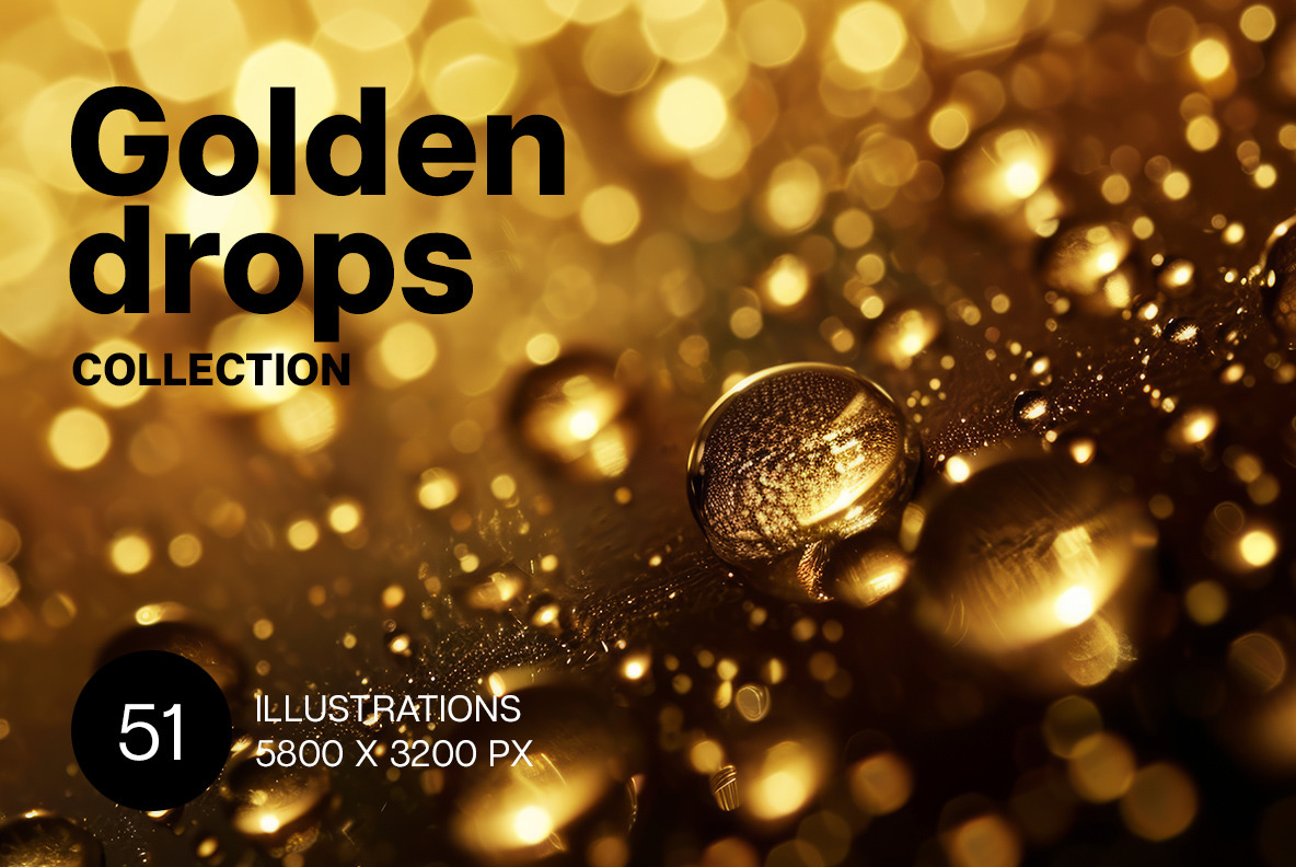 Golden drops Golden drops