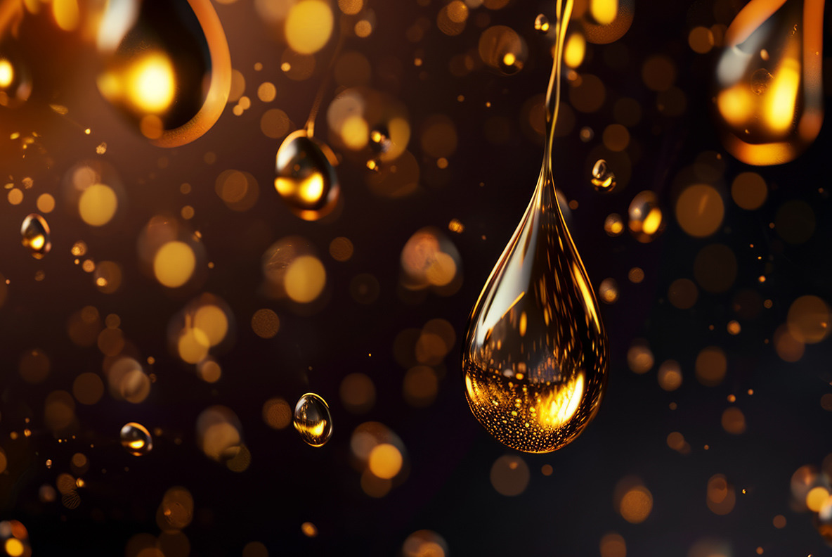Golden drops Golden drops