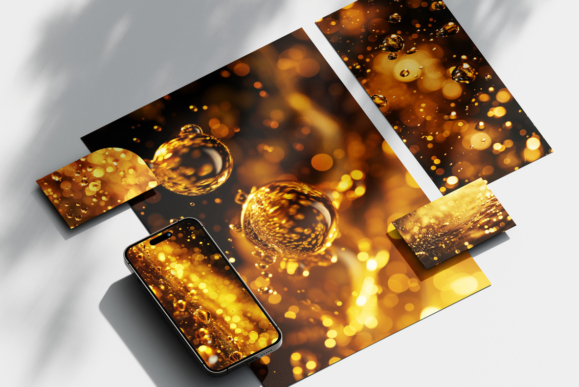 Golden drops Golden drops