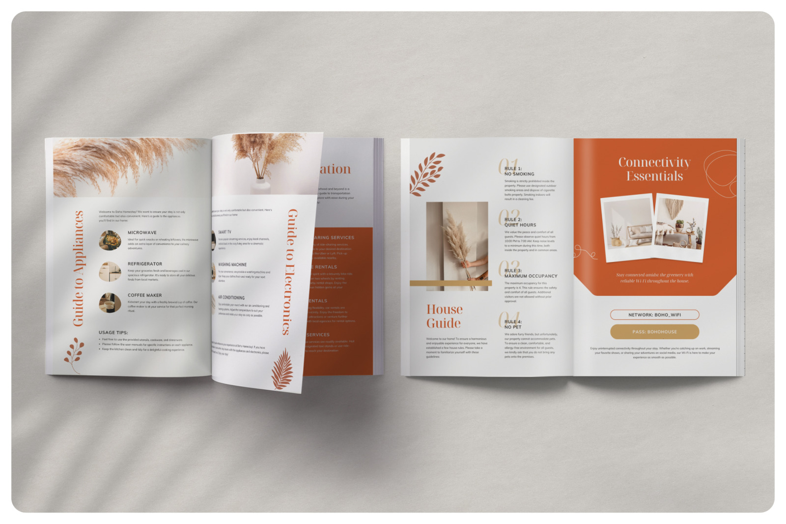 LAZITS Airbnb Welcome Book Template