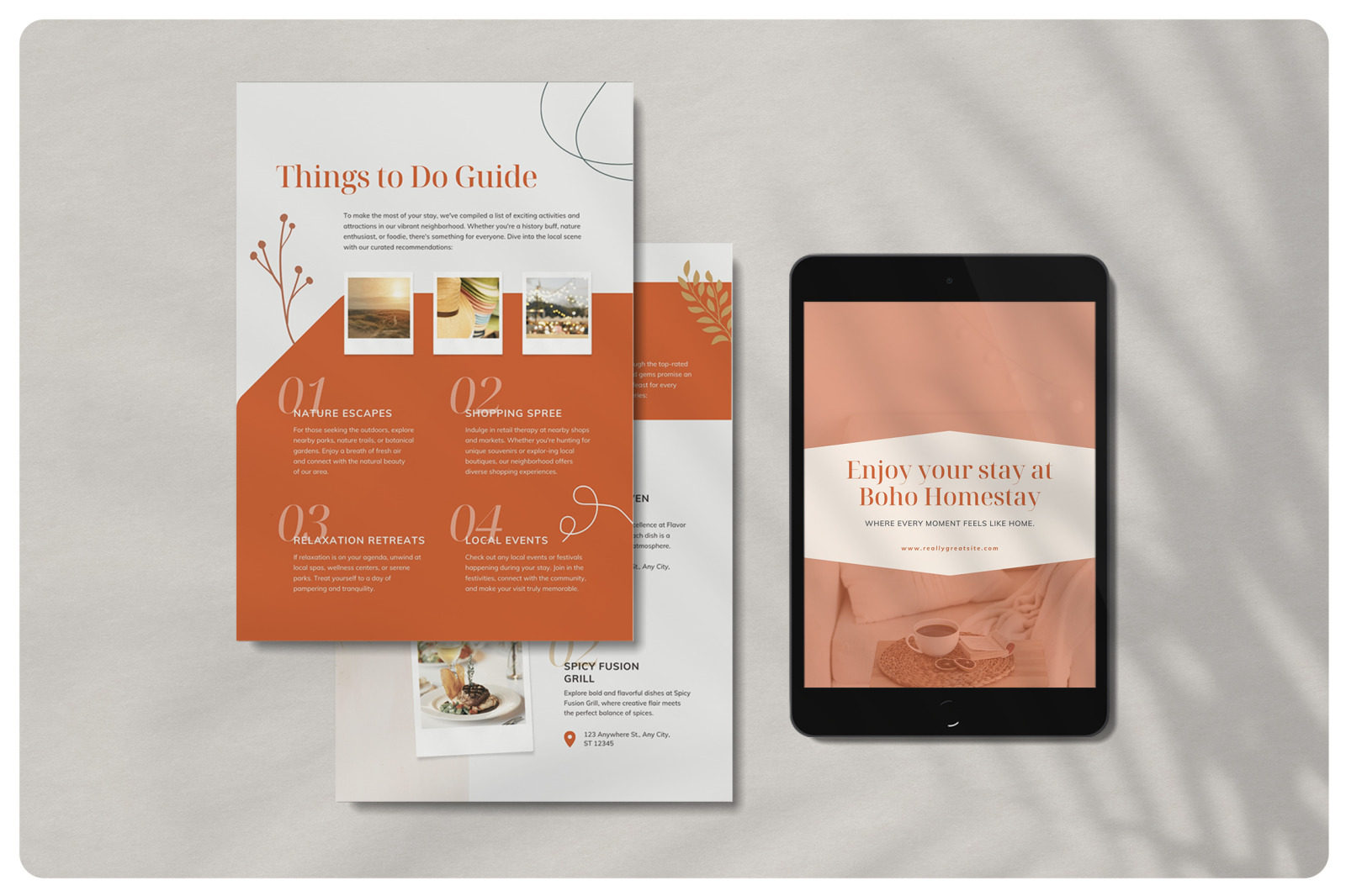 LAZITS Airbnb Welcome Book Template