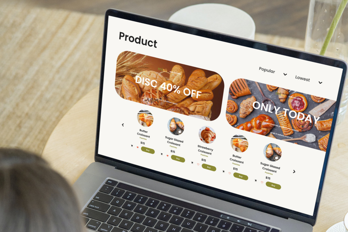 Misu - Bakery Shop Landing Page V2