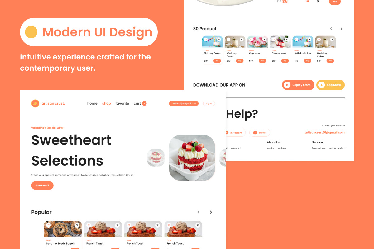 Artisan Crust - Bakery Shop Landing Page V2 Artisan Crust - Bakery Shop Landing Page V2
