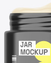 Glossy Cosmetic Jar Mockup