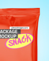 Matte Snack Package Mockup