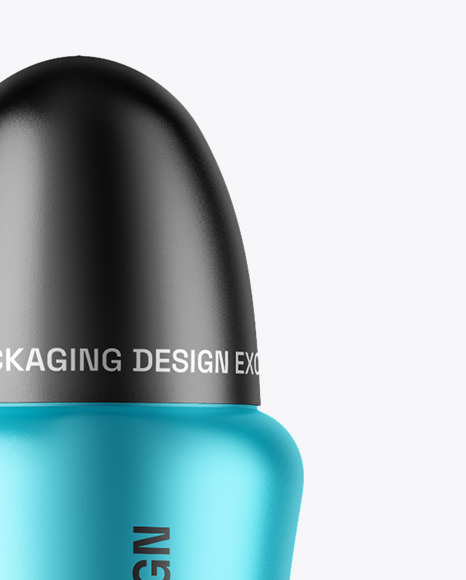 Matte Metallic Deodorant Mockup