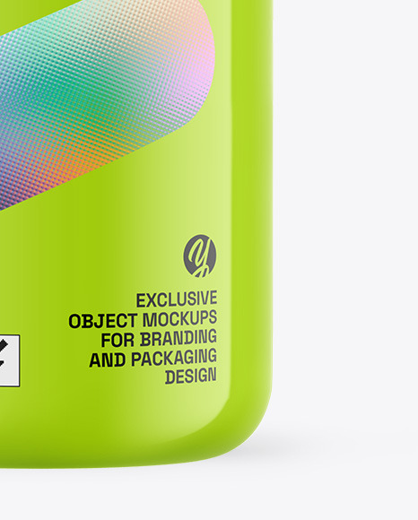 Glossy Sport Bottle Mockup Glossy Sport Bottle Mockup