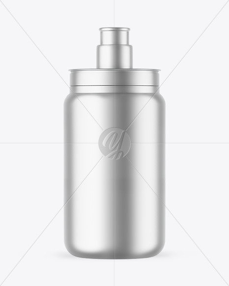 Matte Metallic Sport Bottle Mockup Matte Metallic Sport Bottle Mockup
