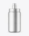 Matte Metallic Sport Bottle Mockup Matte Metallic Sport Bottle Mockup