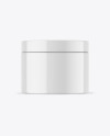 Glossy Cosmetic Jar Mockup