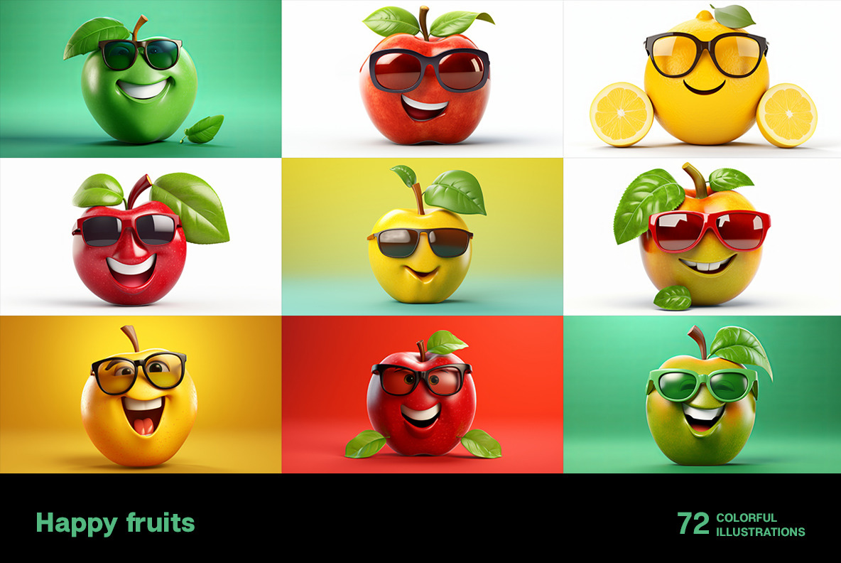 Happy Fruits Happy Fruits