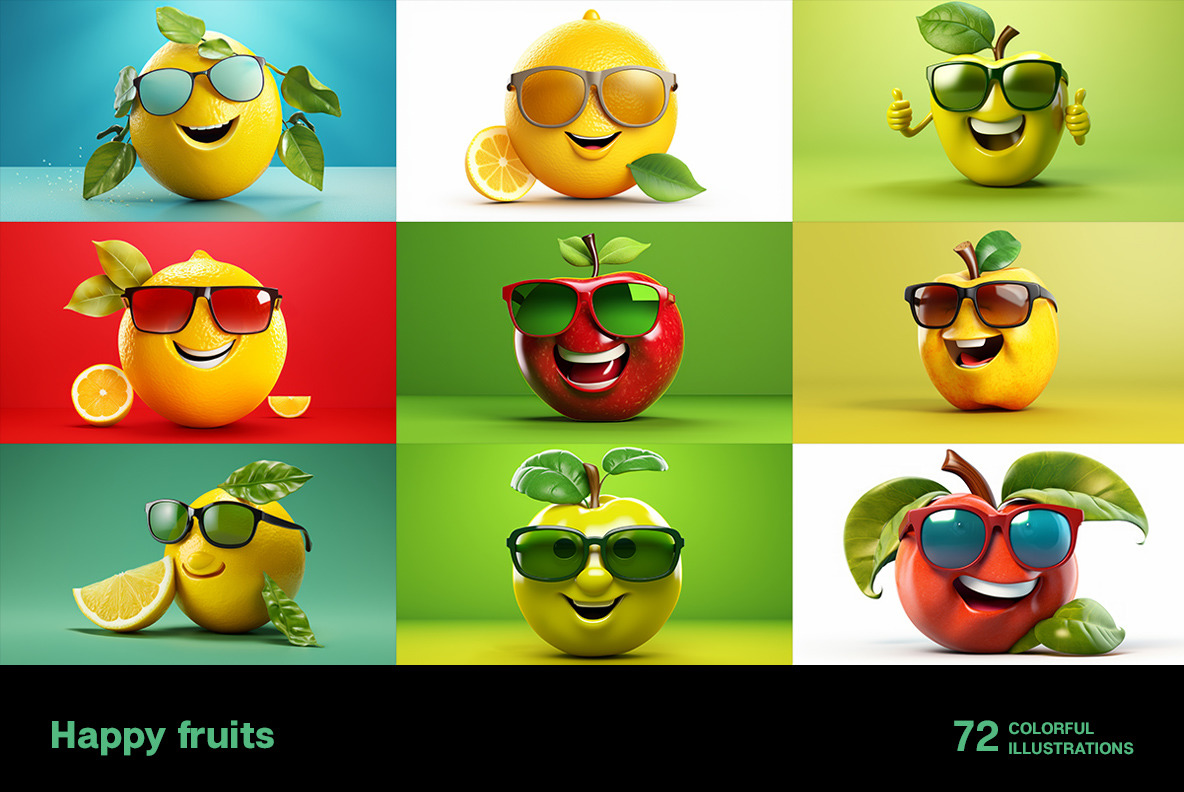 Happy Fruits Happy Fruits