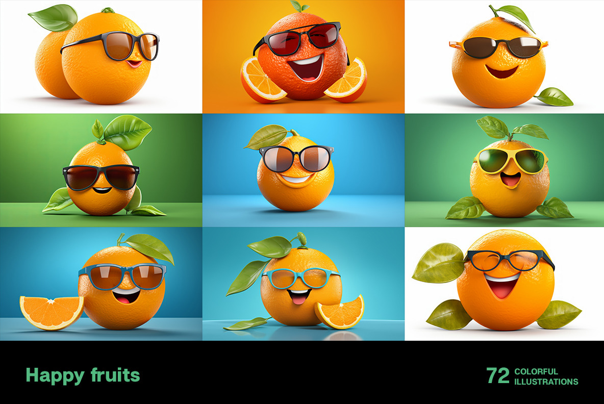 Happy Fruits Happy Fruits