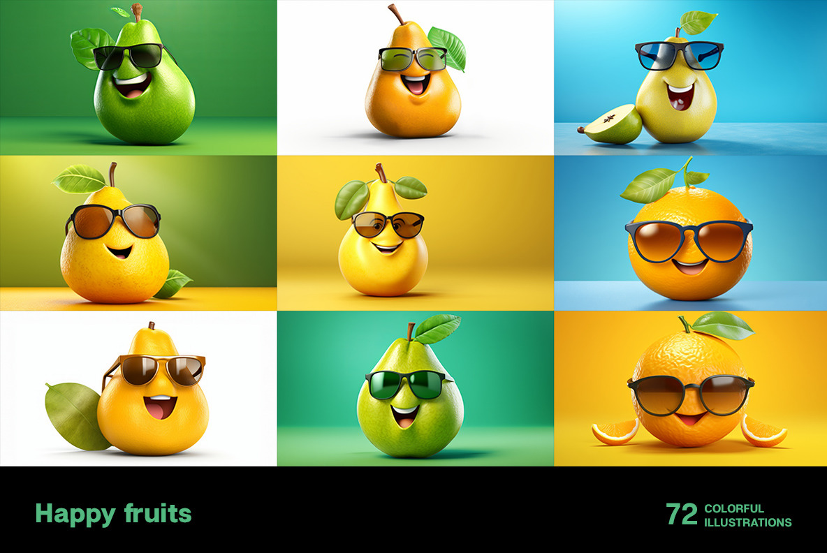 Happy Fruits Happy Fruits
