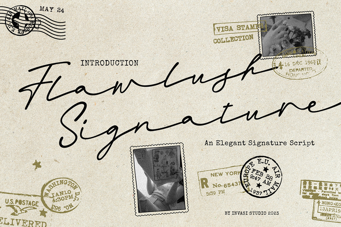 Flawlush - Elegant Script Flawlush - Elegant Script