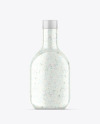 Glass Bottle with Tartar Sauce Mockup