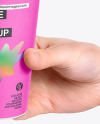 Coffee Cup in a Hand Mockup