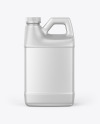 Metallic Jerrycan Mockup