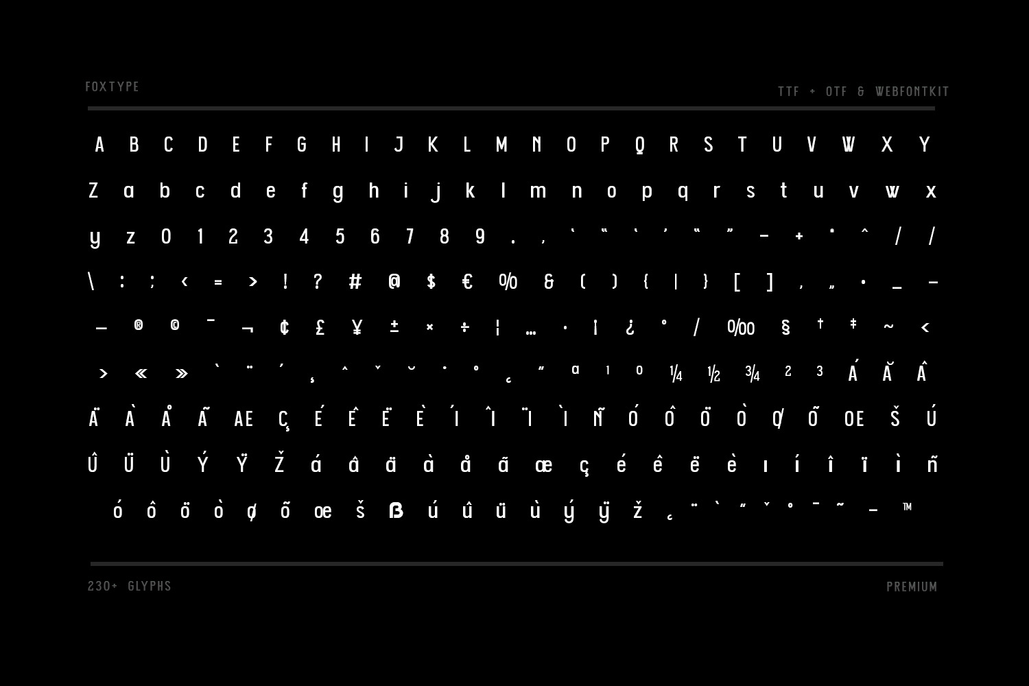 Dotspace Display Typeface Dotspace Display Typeface