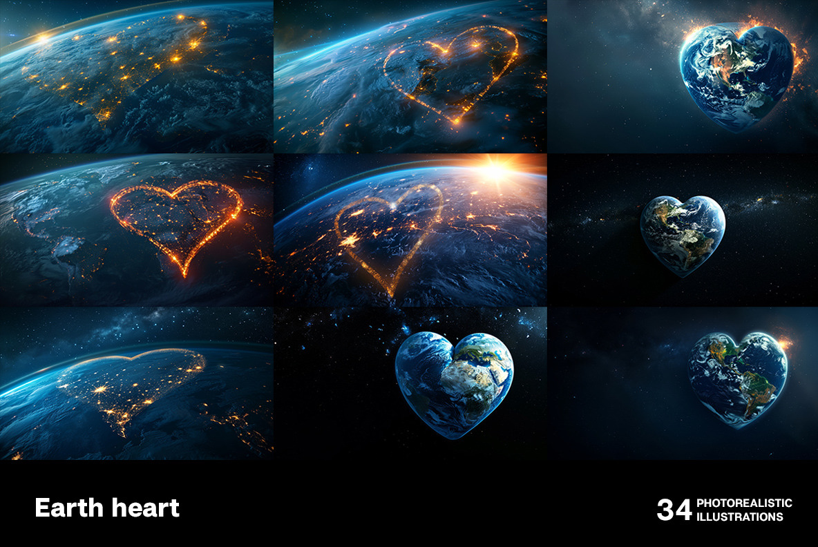 Earth heart Earth heart