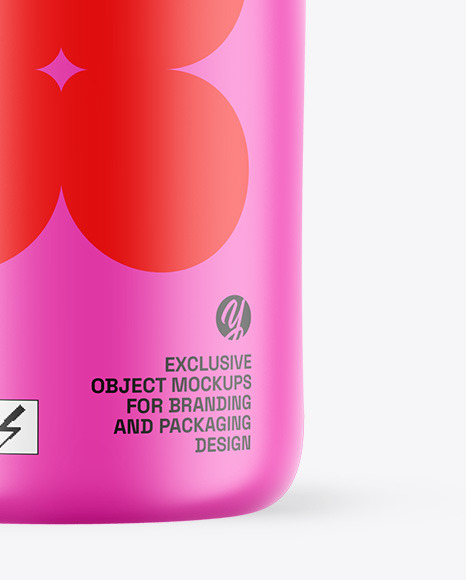 Matte Sport Bottle Mockup Matte Sport Bottle Mockup