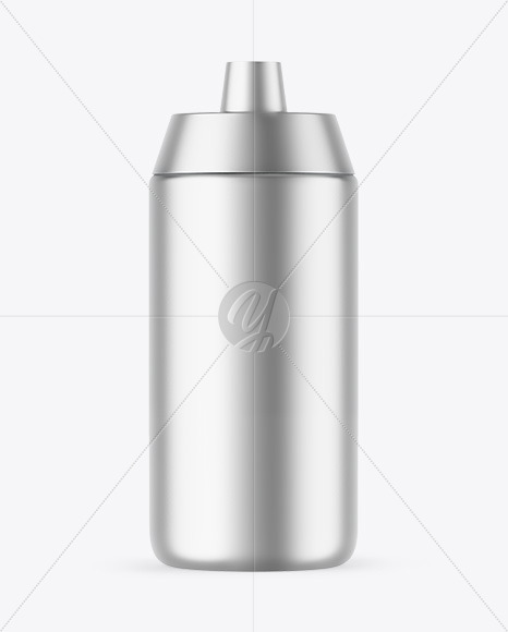 Matte Metallic Sport Bottle Mockup Matte Metallic Sport Bottle Mockup