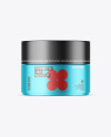 Matte Metallic Cosmetic Jar Mockup Matte Metallic Cosmetic Jar Mockup