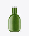 Glass Bottle with Pesto Sauce Mockup