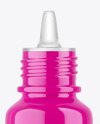 Glossy Bottle with Dropper Tip Mockup