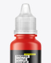 Matte Bottle with Dropper Tip Mockup