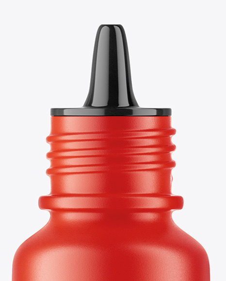 Matte Bottle with Dropper Tip Mockup