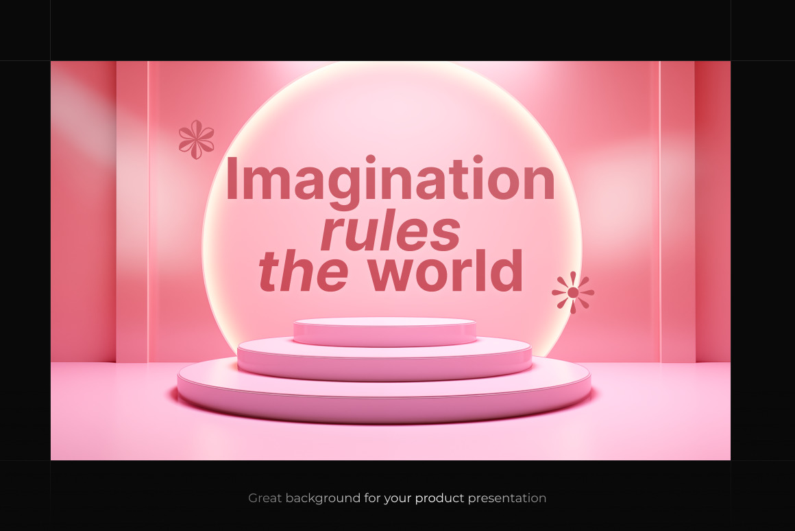 Pink Podiums ❊ Background Set Pink Podiums ❊ Background Set