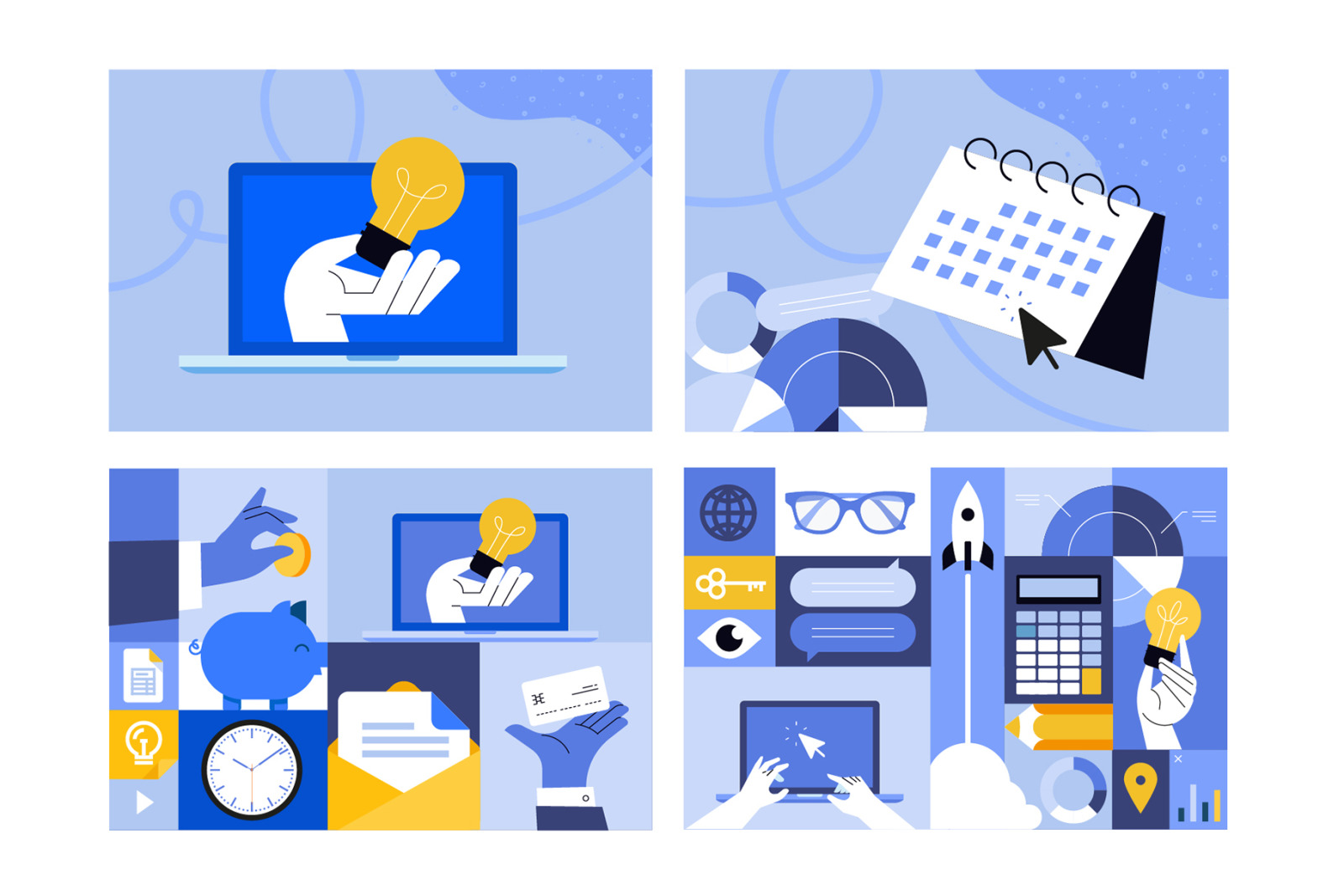 Business Creative Illustrations Business Creative Illustrations