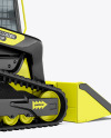 Track Loader Mockup - Back Half Side View