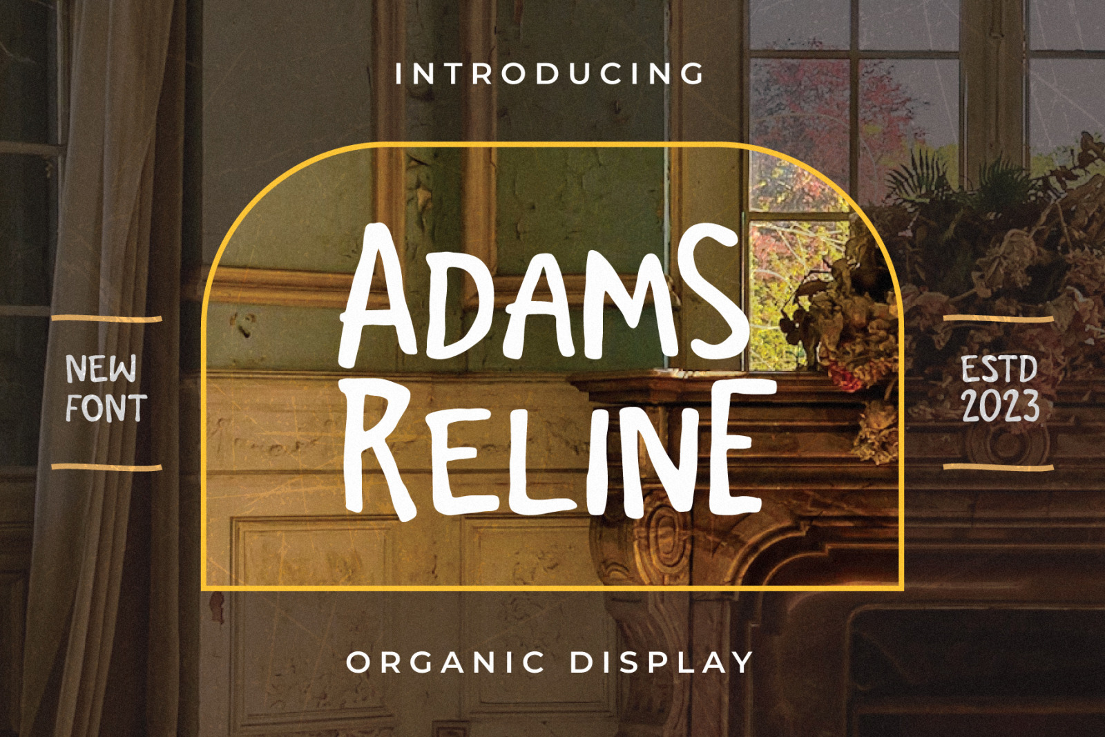 Adams Reline - Organic Handwritten Adams Reline - Organic Handwritten
