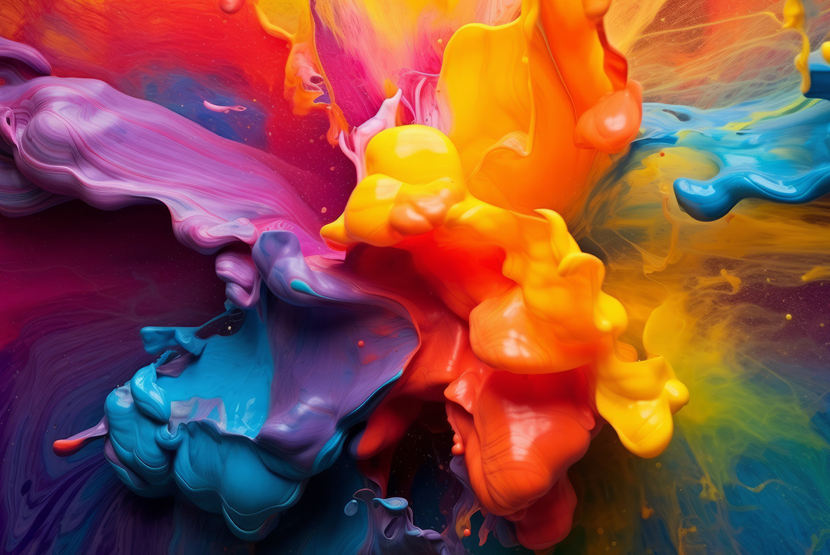 Color paint splash Color paint splash