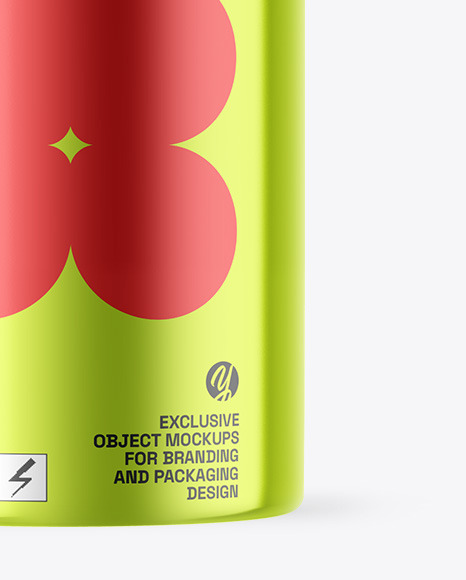 Metallic Deodorant Mockup