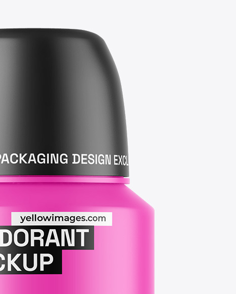 Matte Deodorant Mockup