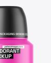 Matte Deodorant Mockup