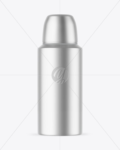 Matte Metallic Deodorant Mockup