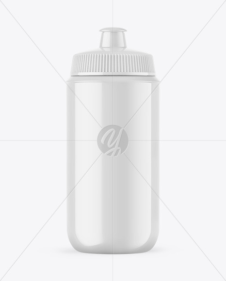 Glossy Sport Bottle Mockup Glossy Sport Bottle Mockup